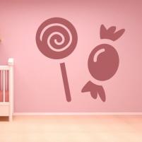 Sticker decorativ Lollipop - Sticker pentru bucatarie sau sufragerie