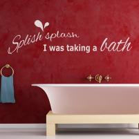 Sticker decorativ Splish Splash - Sticker pentru baie sau camera de copii