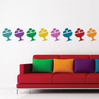 Sticker decorativ Cupa inghetata - Sticker pentru bucatarie sau sufragerie