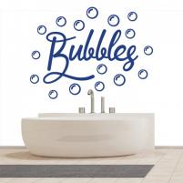 Sticker decorativ Bubbles - Sticker pentru baie sau camera de copii