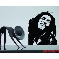Sticker decorativ Bob Marley